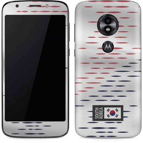 South Korea Soccer Flag Moto E5 Play Skin